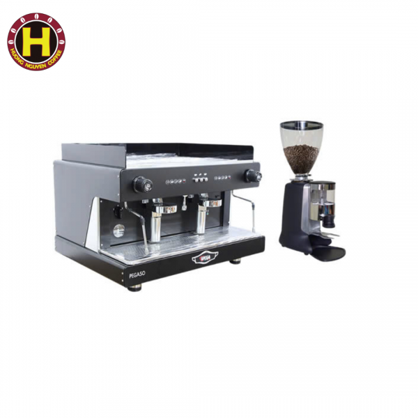 Combo máy Pha Cà Phê Wega Pegaso 2 Group & máy xay HC600